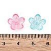 UV Plating Acrylic Bead Caps PACR-B003-06-3