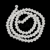 Imitate Austrian Crystal Frosted Glass Beads Strands GLAA-F029-TM3mm-B13-2