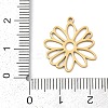 5Pcs 201 Stainless Steel Pendants STAS-K299-03A-G-3