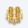 Alloy Multi-Strand Rhinestone Links ALRI-H213-28G-3