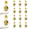 14Pcs Glass Empty Holy Water Bottles for Religious CON-DC0001-23A-1