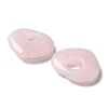 Natural Rose Quartz Hollow Pendants G-C167-06D-2