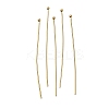 Brass Ball Head Pins KK-H502-03F-G-1