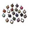 Natural & Synthetic Mixed Gemstone Pendants G-A297-03R-1