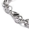 Tarnish Resistant 304 Stainless Steel Figaro Chain Bracelets BJEW-E271-05P-2