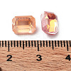 Electroplate K9 Glass Rhinestone Cabochons RGLA-M016-A01-AM-3