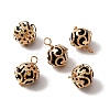 ABS Plastic Imitation Pearl Charms KK-TAC0011-02E-2
