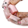 Natural Pink Opal Beads Strands GG-CBA8682-A05-4