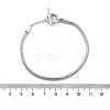 Brass Snake Chain Bracelets for Men Women BJEW-G736-05P-5