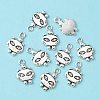 Tibetan Style Alloy Pendants EDD035Y-NF-3
