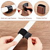 20 Sets Felt Furniture Pads with Hook and Loop Fasteners for Sled Chair FIND-BC0003-12-4