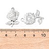 10Pcs 304 Stainless Steel Pendants STAS-P432-09P-3