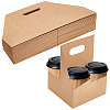 40Pcs Coffee Cup Paper Bags with Hole Handles ABAG-WA0001-02-1