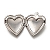 Non-Tarnish 316 Stainless Steel Locket Pendants LS-X-STAS-O135-06P-3