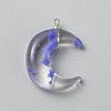 Luminous Transparent Resin Pendants RESI-WH0081-01D-1