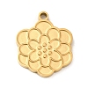 Ion Plating(IP) 304 Stainless Steel Pendants STAS-Q301-31G-1