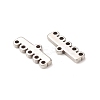 Non-Tarnish 304 Stainless Steel Chandelier Component Links STAS-A074-02E-P-2