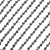 S-shaped Glass Rhinestone and Iron Cup Chains DIY-WH20032-25B-01-7