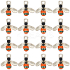 40Pcs Alloy Enamel Pendants FIND-SC0007-62-1