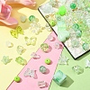 Opaque & Transparent Acrylic Beads MACR-YW0002-01D-4