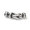 304 Stainless Steel Knot Connector Charms STAS-H238-05B-AS-1