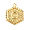 Brass Pendants KK-B126-01G-O-1