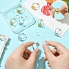 DIY Flat Round 304 Stainless Steel Open Cuff Ring Making Kits STAS-YW0002-76-5