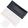 2Pcs 2 Colors Portable PU Leather Eyeglass Cases AJEW-CN0005-20-1