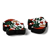 Santa Claus Christmas Food Grade Eco-Friendly Silicone Beads LS-SIL-D001-02-3