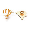 Hot Air Balloon with Cloud Enamel Pin JEWB-N007-268-1