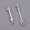 Tibetan Style Alloy Arrow Links connectors LS-X-TIBE-3497-AS-LF-2