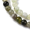 Natural New Jade Beads Strands X-G-F591-16-6MM-5