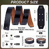 Cowhide Leather Belt Strap AJEW-WH0314-393-2