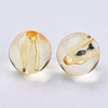 Transparent Acrylic Beads X-TACR-Q255-8mm-V-4