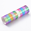 Glitter Rainbow Masking Tapes DIY-G016-B-1