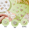 60Pcs 15 Styles Alloy Rhinestone Cabochons FIND-FH0011-73-3