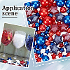 86Pcs 3 Styles Plastic Imitation Pearl Beads OACR-SP0001-75-5