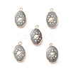 Natural Labradorite Pendants X-G-K333-01L-1