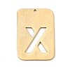 Ion Plating(IP) 304 Stainless Steel Pendants STAS-K216-49X-G-1