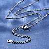 Tarnish Resistant 304 Stainless Steel Necklaces X-NJEW-E080-10P-1