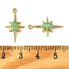 Brass Micro Pave Cubic Zirconia Pendants KK-M277-08G-05-3