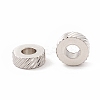 Non-Tarnish 201 Stainless Steel Spacer Beads STAS-A057-26D-P-3