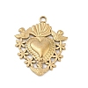 304 Stainless Steel Pendants STAS-D366-05B-G-1