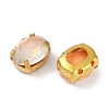 Brass Glass Rhinestone Sew on Rhinestones RGLA-B004-13A-G-2