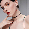 DIY Teardrop Alloy Rhinestone Pendent Decoration Making Kits DIY-FH0008-96-6