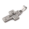 304 Stainless Steel Pendants X-STAS-P241-10P-2