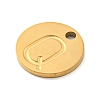 Ion Plating(IP) 304 Stainless Steel Pendants FIND-M017-02G-Q-2