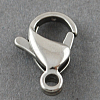   304 Stainless Steel Lobster Claw Clasps STAS-PH0010-02C-1