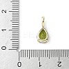 Brass Birthstone Pendants KK-D372-02G-4
