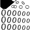 18pcs 6 Style 304 Stainless Steel Grooved Finger Ring Settings STAS-UN0040-58-1